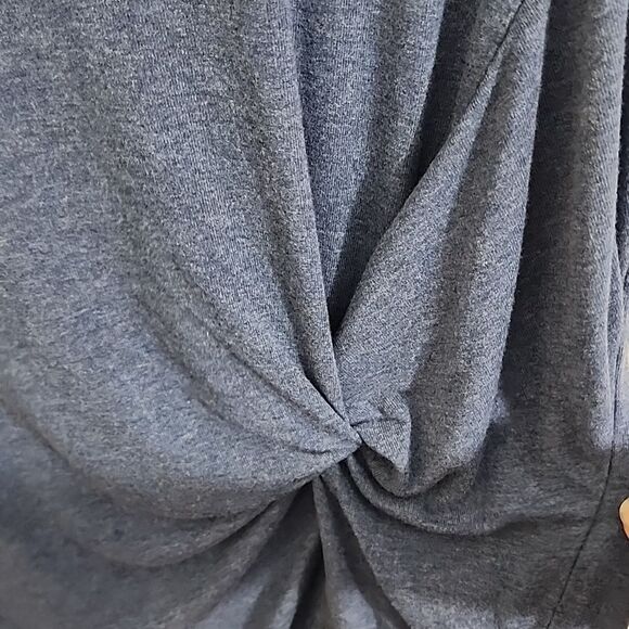 db Sunday blue casual twist knot soft shirt dress size XL - Picture 4 of 10